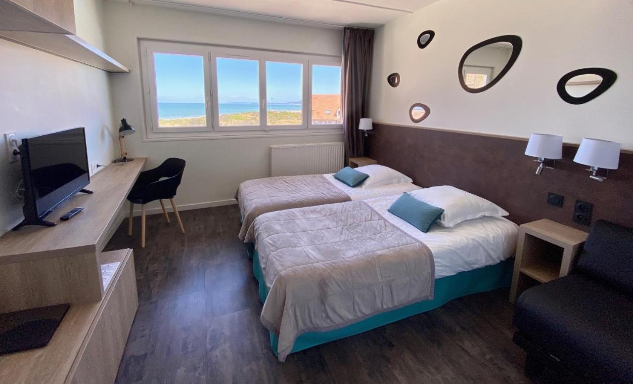 Hotel Club De La Plage Merville-Franceville-Plage Kültér fotó